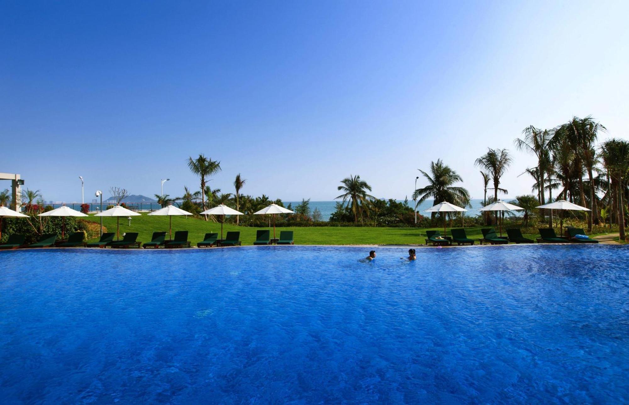 Sanya Seacube Holiday Hotel Eksteriør billede