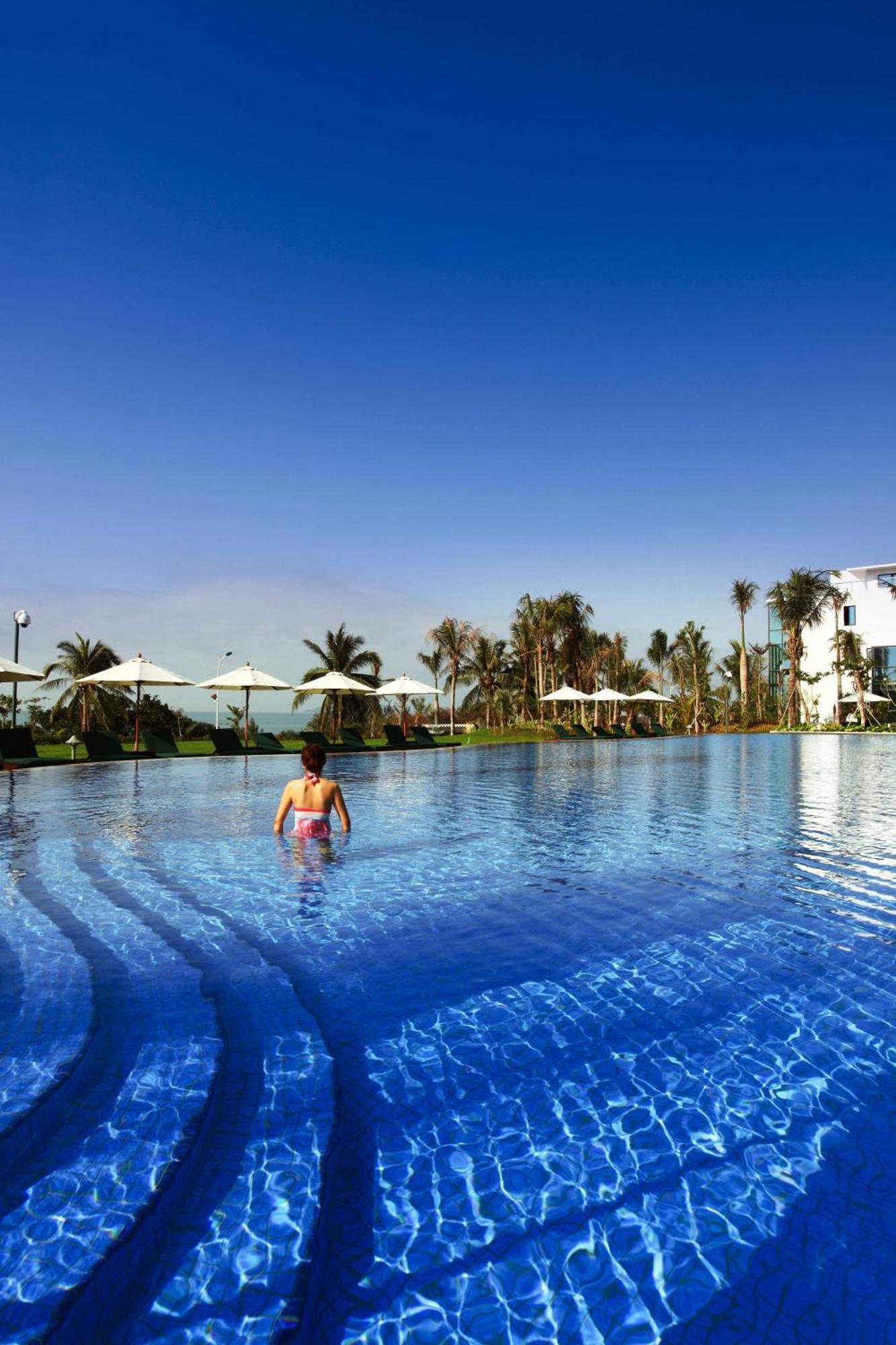 Sanya Seacube Holiday Hotel Eksteriør billede