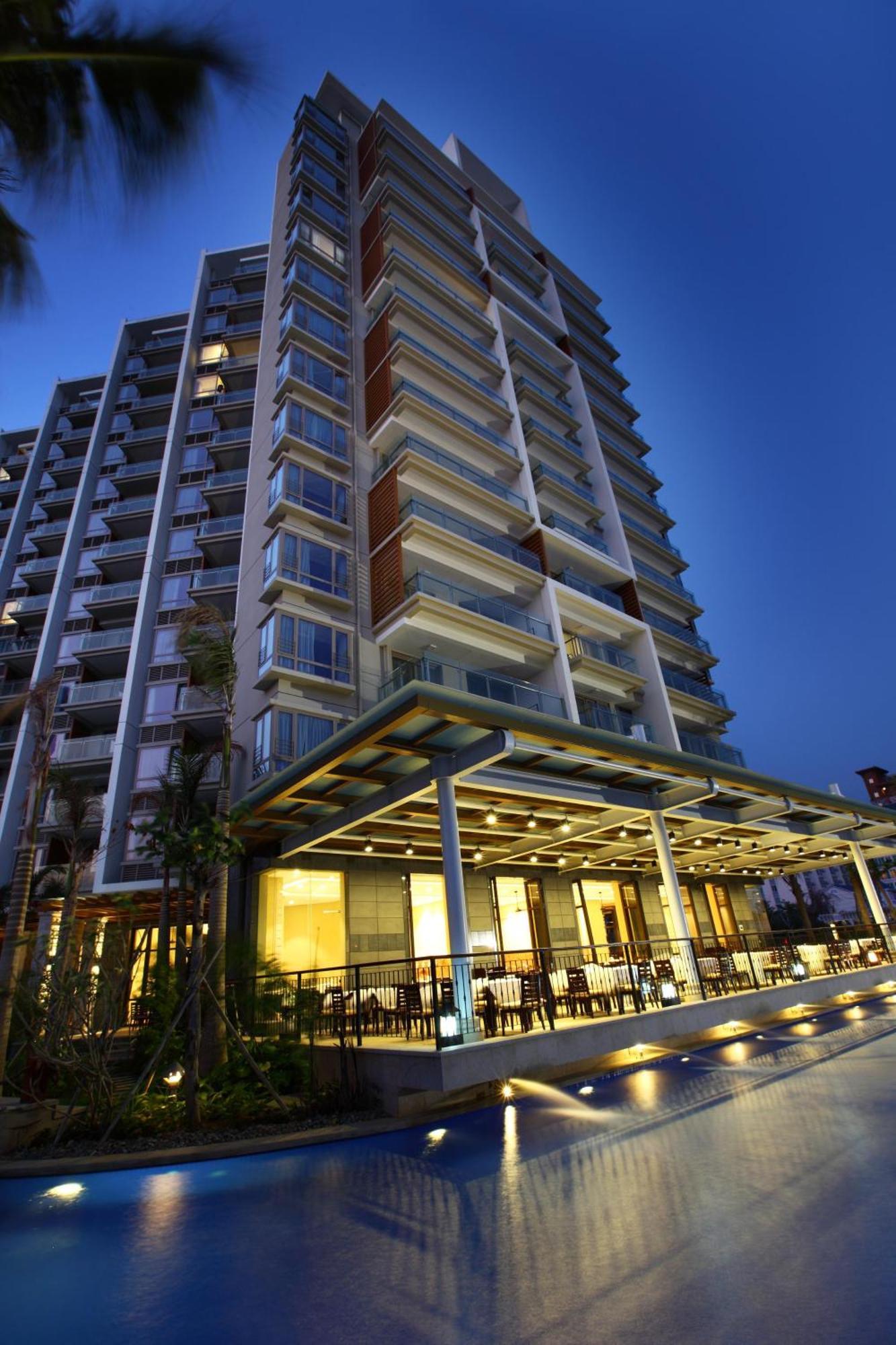 Sanya Seacube Holiday Hotel Eksteriør billede